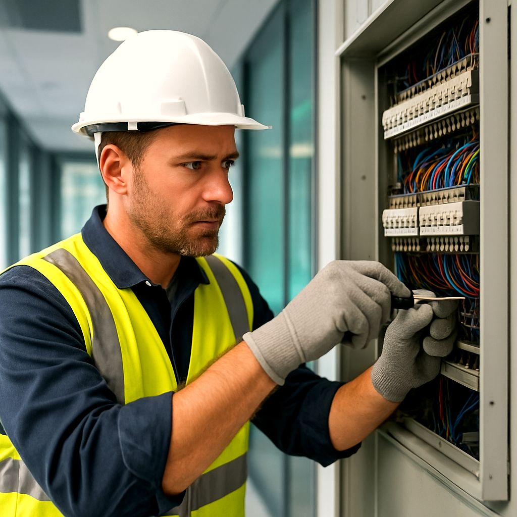 Mid Iowa Electric Inc at work